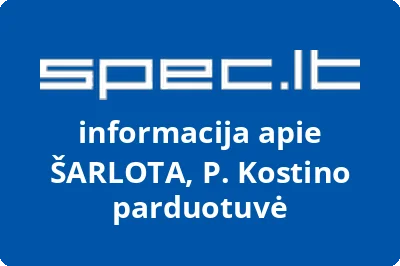 ŠARLOTA, P. Kostino parduotuvė