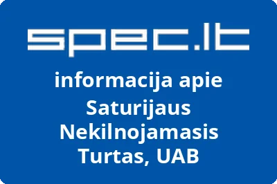 Saturijaus nekilnojamasis turtas, UAB