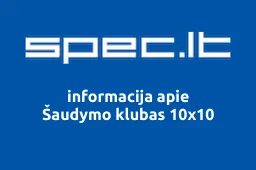Šaudymo klubas 10x10 | spec.lt