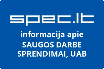 Saugos darbe sprendimai, UAB