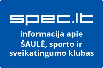Sporto ir sveikatingumo klubas Šaulė