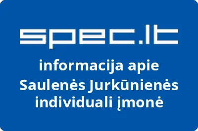 Saulenės Jurkūnienės individuali įmonė