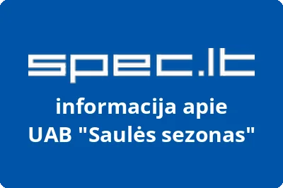 Saulės sezonas, UAB | spec.lt