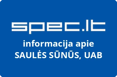 SAULĖS SŪNŪS, UAB | spec.lt