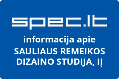 Sauliaus Remeikos dizaino studija, IĮ