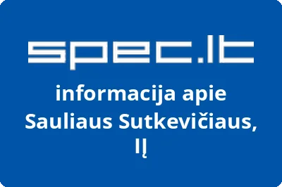 Sauliaus Sutkevičiaus individuali įmonė