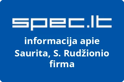 Saurita, S. Rudžionio firma