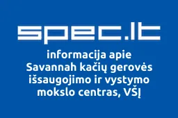 Savannah kačių gerovės išsaugojimo ir vystymo mokslo centras, VŠĮ | spec.lt