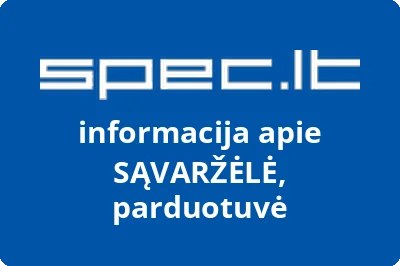 SĄVARŽĖLĖ, parduotuvė