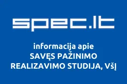 SAVĘS PAŽINIMO REALIZAVIMO STUDIJA, VšĮ