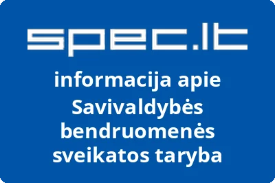 Savivaldybės bendruomenės sveikatos taryba