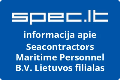 Seacontractors Maritime Personnel B.V. Lietuvos filialas