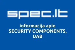 SECURITY COMPONENTS, UAB | spec.lt