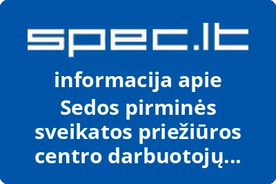 Sedos pirminės sveikatos priežiūros centro darbuotojų profesinė sąjunga, VŠĮ