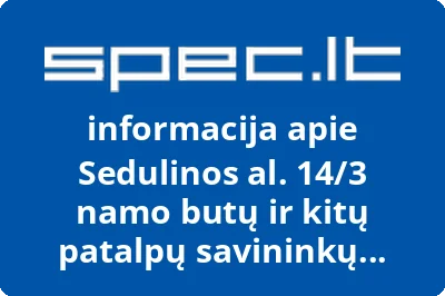Sedulinos al. 143 namo butų ir kitų patalpų savininkų bendrija