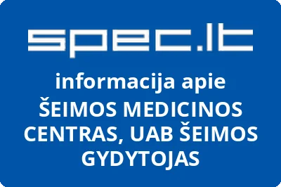 ŠEIMOS GYDYTOJAS, UAB