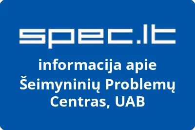 Šeimyninių Problemų Centras, UAB
