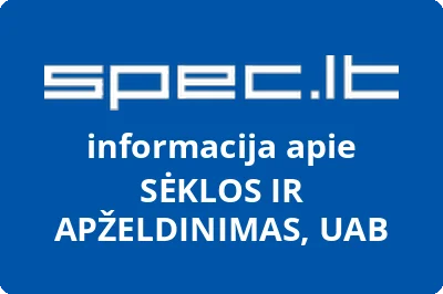 SĖKLOS IR APŽELDINIMAS, UAB | spec.lt