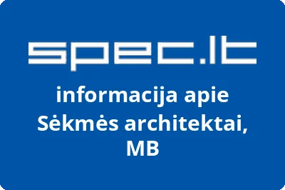 Sėkmės architektai, MB | spec.lt