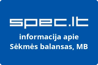 Sėkmės balansas, MB