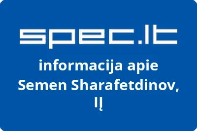 Semen Sharafetdinov, IĮ | spec.lt