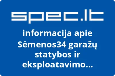 Sėmenos34 garažų statybos ir eksploatavimo bendrija