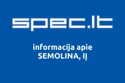 SEMOLINA, IĮ | spec.lt