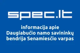 Daugiabučio namo savininkų bendrija Senamiesčio varpas | spec.lt