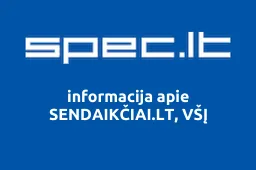 SENDAIKČIAI.LT, VŠĮ | spec.lt