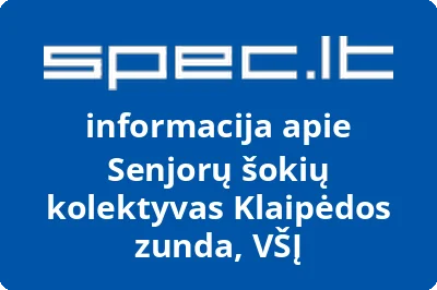 Senjorų šokių kolektyvas Klaipėdos zunda, VŠĮ