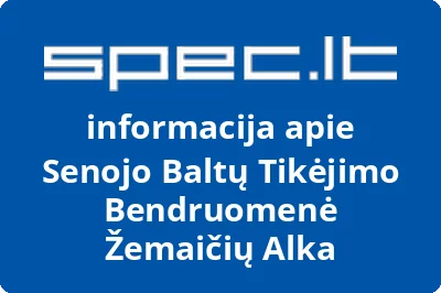 Senojo baltų tikėjimo bendruomenė Žemaičių alka