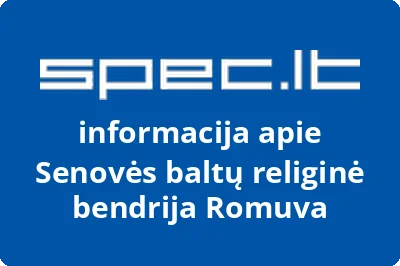 Senovės baltų religinė bendrija Romuva