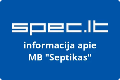 Septikas, MB | spec.lt