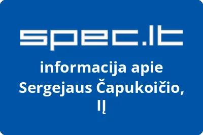 Sergejaus Čapukoičio individuali įmonė