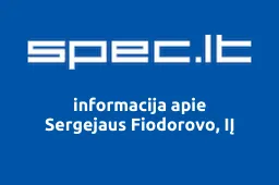 Sergejaus Fiodorovo, IĮ | spec.lt