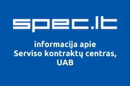 Serviso kontraktų centras, UAB iliustracija