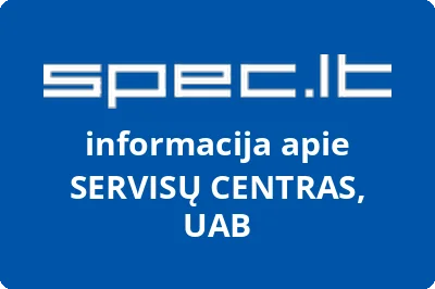 SERVISŲ CENTRAS, UAB