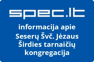 Seserų Švč. Jėzaus Širdies tarnaičių kongregacija