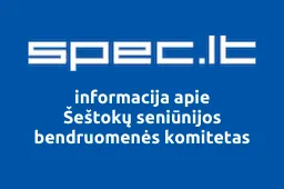 Šeštokų seniūnijos bendruomenės komitetas | spec.lt