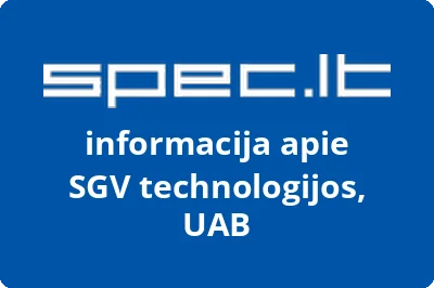 SGV technologijos, UAB | spec.lt