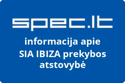 SIA IBIZA prekybos atstovybė