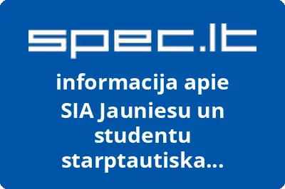 SIA Jauniesu un studentu starptautiska informacijas un nodarbinatibas agentura Kauno filialas