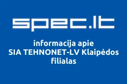 SIA TEHNONET-LV Klaipėdos filialas | spec.lt