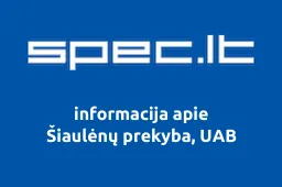 Šiaulėnų prekyba, UAB | spec.lt