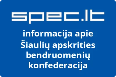 Šiaulių apskrities bendruomenių konfederacija