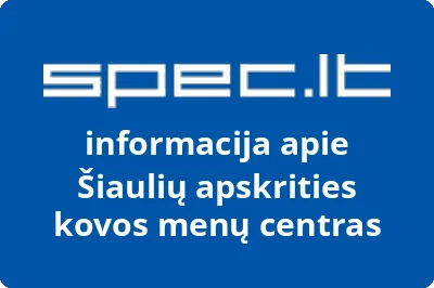 Šiaulių apskrities kovos menų centras