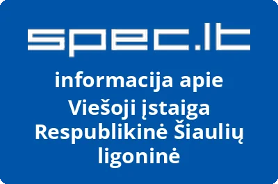 Respublikinė Šiaulių ligoninė, VŠĮ