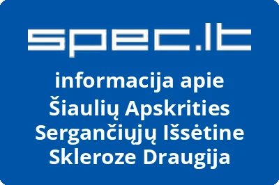 Šiaulių apskrities sergančiųjų išsėtine skleroze draugija