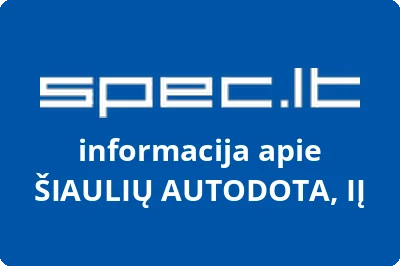 Šiaulių autodota, UAB