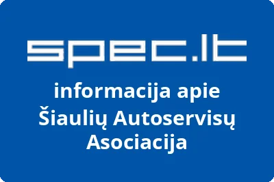 Šiaulių autoservisų asociacija